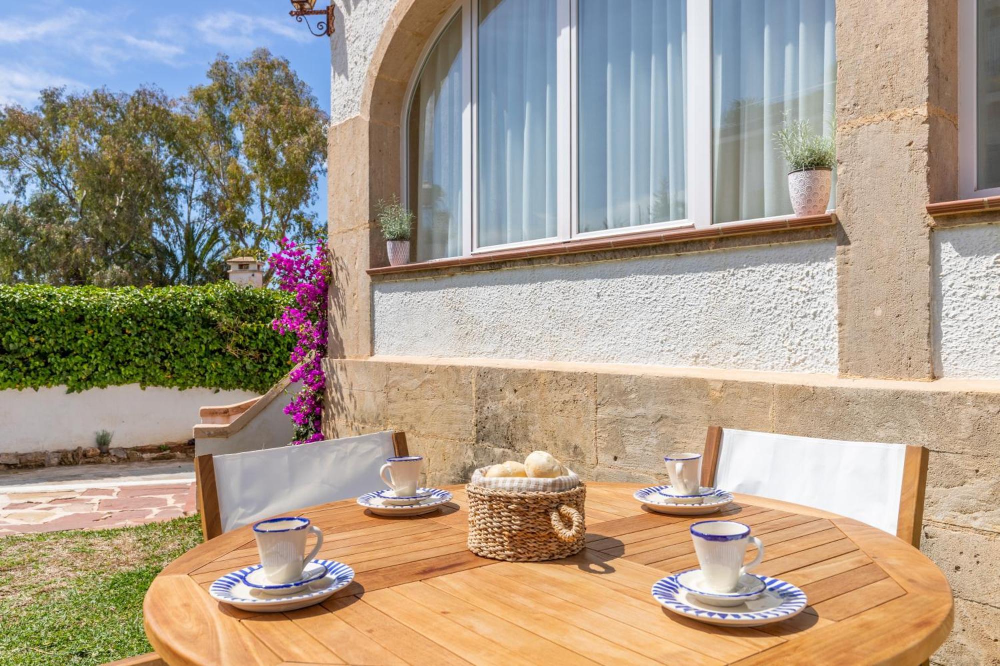 Chalet Independiente A 50 Metros De Cala Blanca Хавеа Экстерьер фото