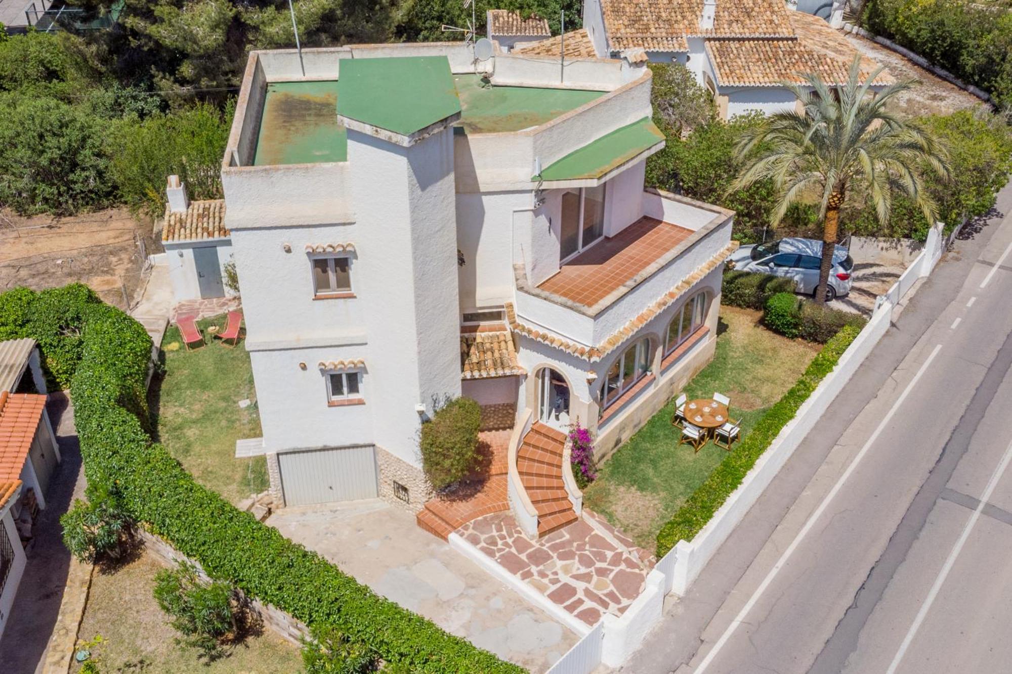 Chalet Independiente A 50 Metros De Cala Blanca Хавеа Экстерьер фото