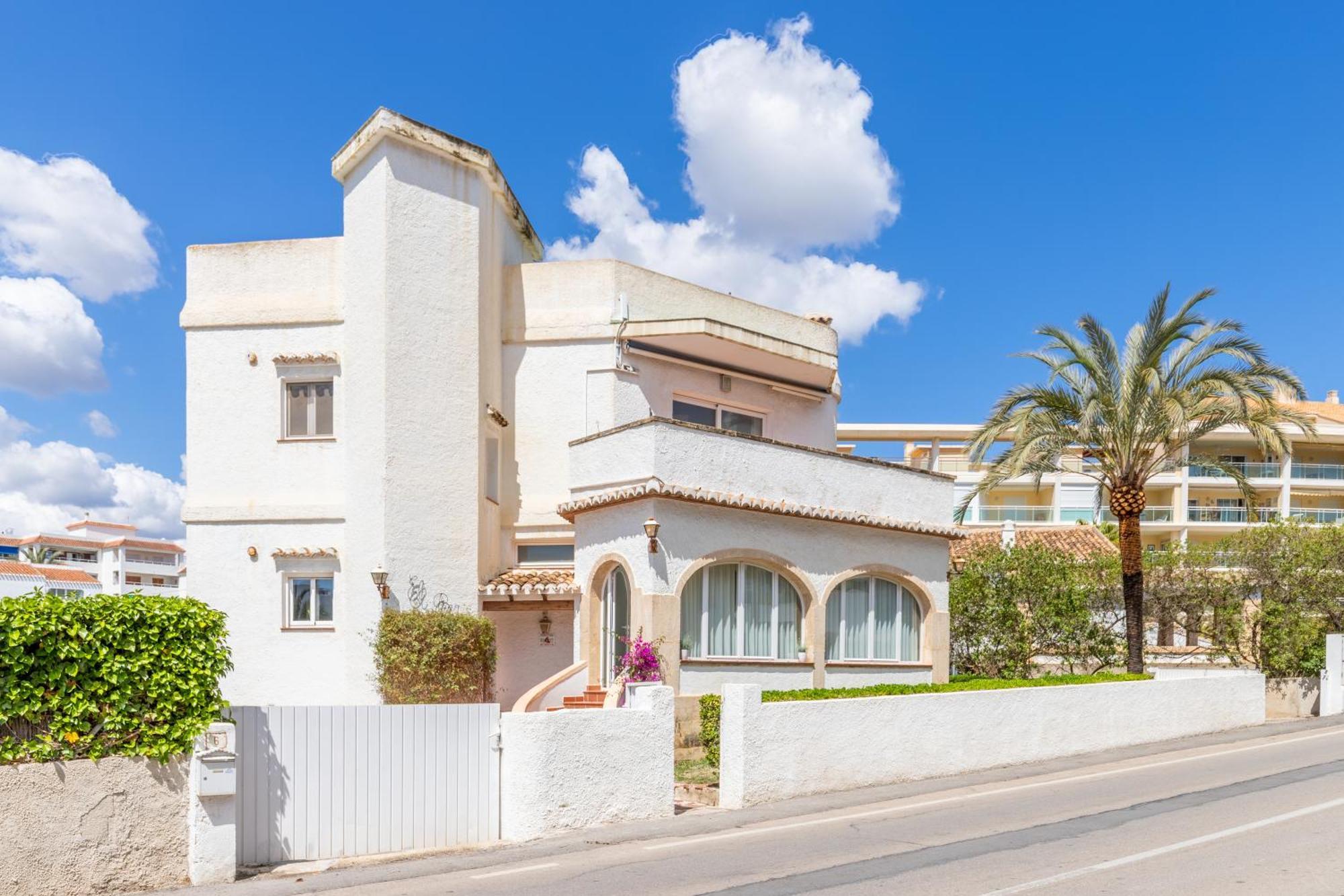 Chalet Independiente A 50 Metros De Cala Blanca Хавеа Экстерьер фото